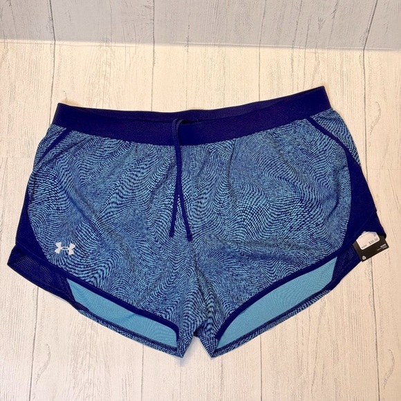 Under Armour Women's Fly by 2.0 Printed Running Shorts - Picture 3 of 10